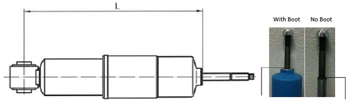 Bilstein pin-to-eye